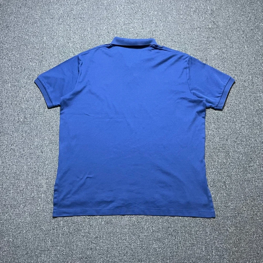 Vintage Polo Ralph Lauren Polo Shirt XL Blue Short Sleeve Embroidered Pony Logo